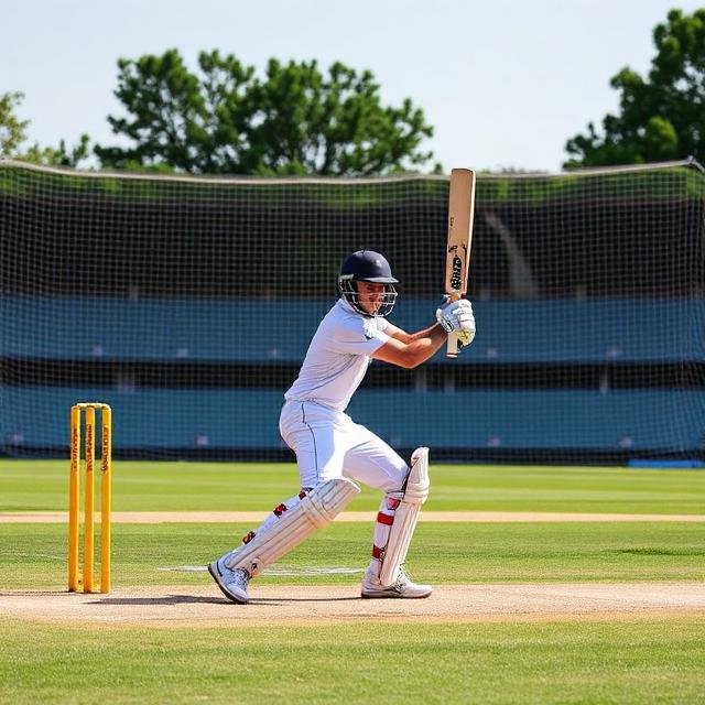 Cricket batting timing