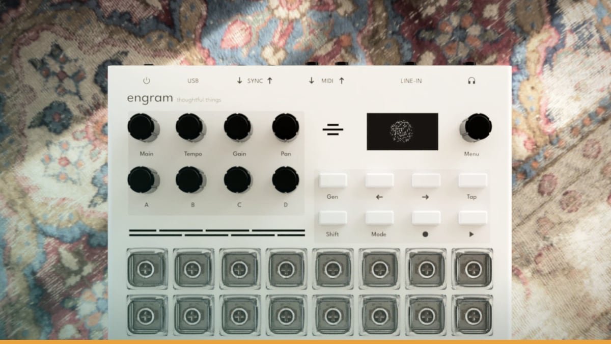 Engram is a sampler that turns broken AI hallucinations into music — engram ai music sampler